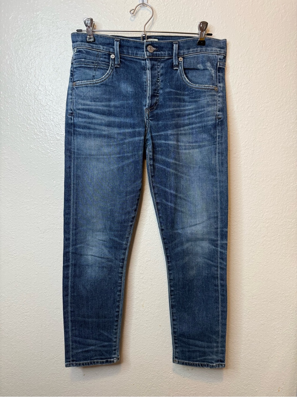 Citizens of Humanity Premium Vintage Elsa Mid Rise Slim Fit Crop Jeans Size 25